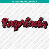 Arkansas Razorbacks SVG Bundle | NCAA College Vector Cricut