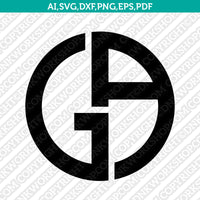 Armani Logo SVG Cut File Cricut Clipart Dxf Eps Png Silhouette Cameo