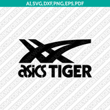 Asics Logo SVG Silhouette Cameo Cricut Cut File Vector Png Eps Dxf