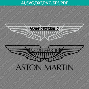 Aston Martin SVG cut file vector design
