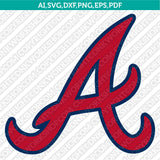 Atlanta Braves SVG Bundle – MLB Baseball Logo Vector Cricut