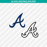 Atlanta Braves Logo SVG | MLB Vector Cricut Silhouette