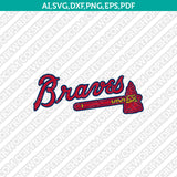 Atlanta Braves Logo SVG | MLB Vector Cricut Silhouette