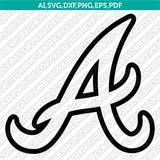Atlanta Braves SVG Bundle – MLB Baseball Logo Vector Cricut