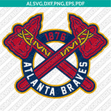 Atlanta Braves SVG Bundle – MLB Baseball Logo Vector Cricut