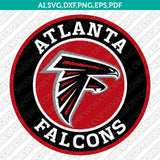 Atlanta Falcons SVG Bundle – NFL Football Logo Vector Files for Cricut