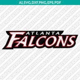 Atlanta Falcons SVG Bundle – NFL Football Logo Vector Files for Cricut