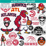 Atlanta Hawks Logo SVG Bundle