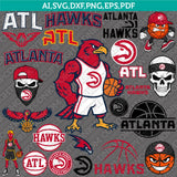 Atlanta Hawks Logo SVG Bundle