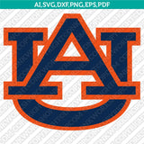 Auburn Tigers SVG Bundle | NCAA College Logo Vector Cricut