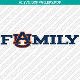 Auburn Tigers SVG Bundle | NCAA College Logo Vector Cricut