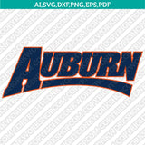 Auburn Tigers SVG Bundle | NCAA College Logo Vector Cricut