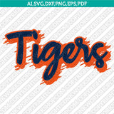 Auburn Tigers SVG Bundle | NCAA College Logo Vector Cricut