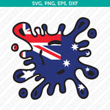 Australia Flag SVG Cut File Cricut Silhouette Cameo Clipart Png Eps Dxf