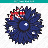 Australia Flag SVG Cut File Cricut Silhouette Cameo Clipart Png Eps Dxf
