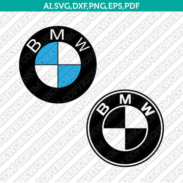 BMW SVG cut file vector design