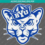BYU Cougars SVG Bundle – NCAA College Logo Vector Files for Cricut