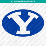 BYU Cougars SVG Bundle – NCAA College Logo Vector Files for Cricut