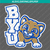 BYU Cougars SVG Bundle – NCAA College Logo Vector Files for Cricut