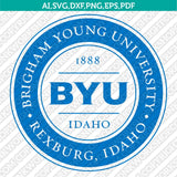 BYU Cougars SVG Bundle – NCAA College Logo Vector Files for Cricut