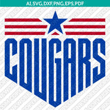 BYU Cougars SVG Bundle – NCAA College Logo Vector Files for Cricut