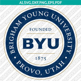 BYU Cougars SVG Bundle – NCAA College Logo Vector Files for Cricut