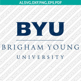 BYU Cougars SVG Bundle – NCAA College Logo Vector Files for Cricut