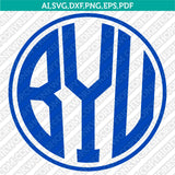 BYU Cougars SVG Bundle – NCAA College Logo Vector Files for Cricut