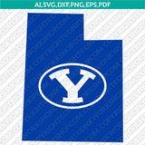 BYU Cougars SVG Bundle – NCAA College Logo Vector Files for Cricut