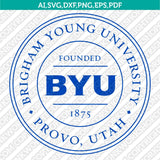 BYU Cougars SVG Bundle – NCAA College Logo Vector Files for Cricut