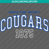 BYU Cougars SVG Bundle – NCAA College Logo Vector Files for Cricut