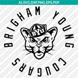 BYU Cougars SVG Bundle – NCAA College Logo Vector Files for Cricut