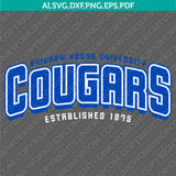BYU Cougars SVG Bundle – NCAA College Logo Vector Files for Cricut