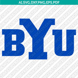 BYU Cougars SVG Bundle – NCAA College Logo Vector Files for Cricut