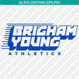 BYU Cougars SVG Bundle – NCAA College Logo Vector Files for Cricut