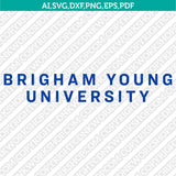 BYU Cougars SVG Bundle – NCAA College Logo Vector Files for Cricut