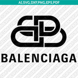 Balenciaga SVG Bundle | Luxury Fashion Logo & Pattern Vector Cricut