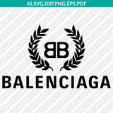 Balenciaga SVG Bundle | Luxury Fashion Logo & Pattern Vector Cricut