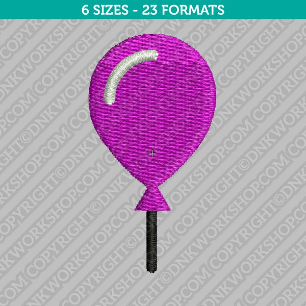 Balloon Embroidery Design - 6 Sizes - INSTANT DOWNLOAD