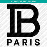Balmain SVG Bundle | Luxury Fashion Logo & Pattern Vector Cricut