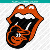 Baltimore Orioles SVG Bundle – MLB Baseball Logo Vector Cricut