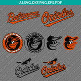 Baltimore Orioles Logo SVG | MLB Vector Cricut Silhouette