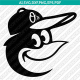 Baltimore Orioles SVG Bundle – MLB Baseball Logo Vector Cricut