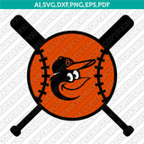 Baltimore Orioles SVG Bundle – MLB Baseball Logo Vector Cricut