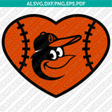 Baltimore Orioles SVG Bundle – MLB Baseball Logo Vector Cricut
