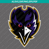 Baltimore Ravens SVG Bundle – NFL Football Logo Vector Files for Cricut