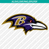 Baltimore Ravens SVG Bundle – NFL Football Logo Vector Files for Cricut