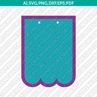 Banner Scallop Pennant Bunting Svg Silhouette Cameo Vector Cricut Cut File Clipart Png Eps Dxf