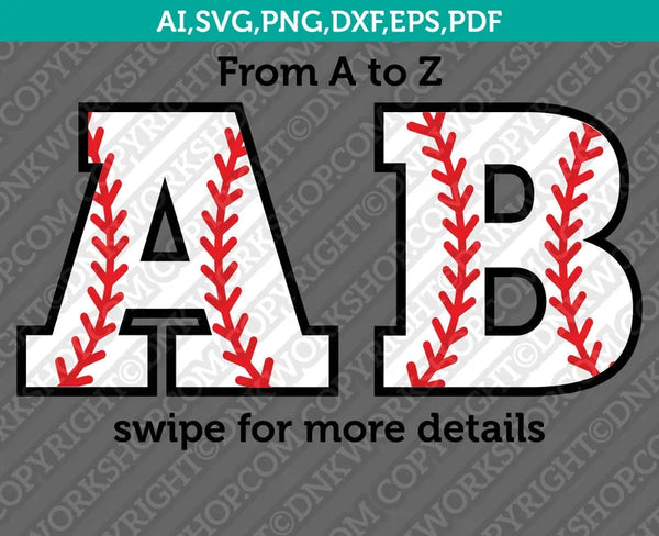baseball-letters-alphabet-team-font-svg-vector-cricut-cut-file-dnkworkshop for Free Printable Baseball Alphabet Letters Baseball Letters Alphabet Team Font SVG Vector Cricut Cut File – DNKWorkshop for Free Printable Baseball Alphabet Letters