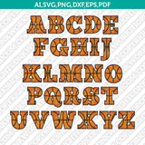 Basketball Font Alphabet Letter SVG Silhouette Cameo Cricut Cut File Vector Png Eps Dxf